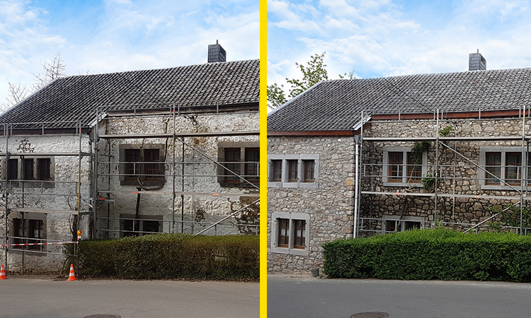 Félix M. Façades srl, rénovation de façade à Stembert