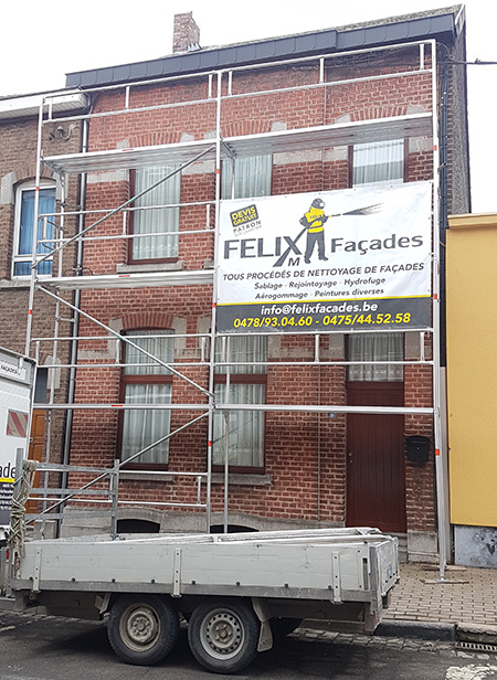 Félix M. Façades srl, entreprise familiale de père en fils